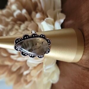 🎁 Agate Ring Size 8 NEW